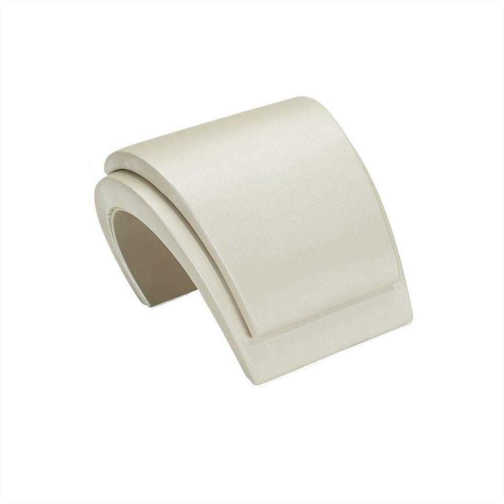 Gioielli Espositore Espositore for collane in Pelle PU Creativo Espositore for Gioielli con Design ad Arco Gioielli Eremagliera Vetrina(Bianco)