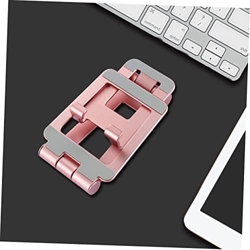 Villful 1Pc Mobile Phone Holder Folding Phone Stand Black Stand Adjustable Phone Stand Smartphone Holder Desk Phone Stand Tabletop Phone Rack Phone Brackets Folding Phone Rack Telephone #TOP6