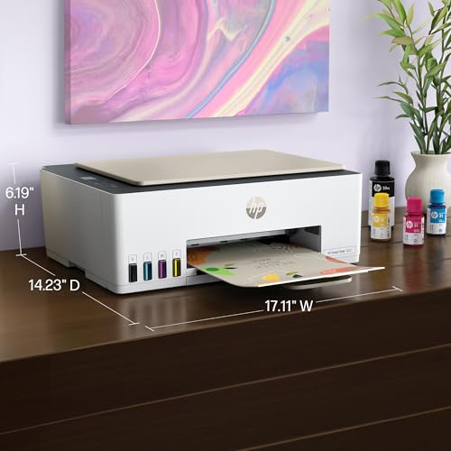 HP Smart Tank 5000 Wireless All-in-One Ink Tank Printer, Scanner, Copier with 2 years of ink included, Best-for-home, Refillable, AI-enabled (5D1B6A) - Image 6