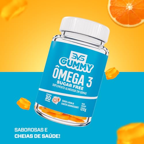 3VS Nutrition - Ômega 3 Sugar Free 30 Gomas 3VS Nutrition