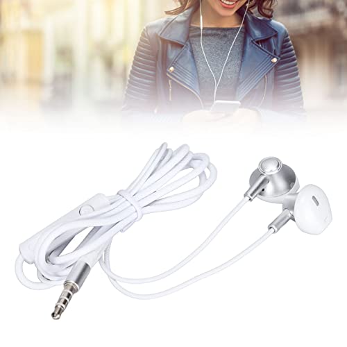 Oordopjes Koptelefoon met Microfoon en Volumeregeling, Ruisonderdrukking 3,5 Mm Bedrade Koptelefoon met Krachtige Zware… - Image 6