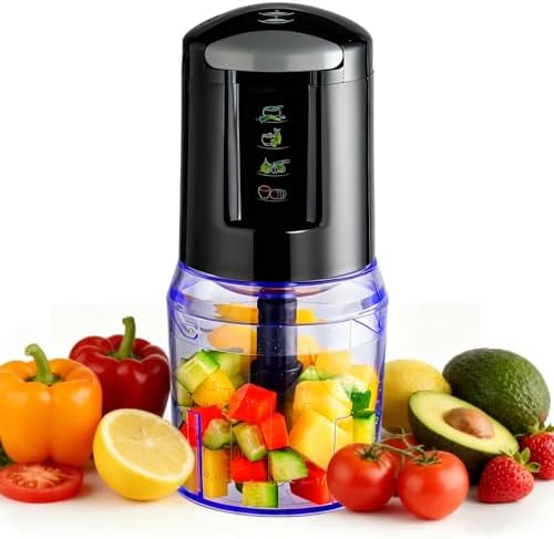 VIANTO Hachoir Électrique Multifonction 300W - Robot de Cuisine a...