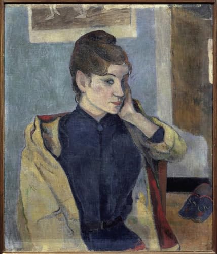 Portrait de Madeleine Bernard par Paul Gauguin, impression sur toile 60x90cm