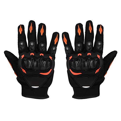 Klanata Guanti moto universali traspiranti per guida e allenamento all'aperto - Protezione anticaduta per le mani per ciclismo, escursionismo e campeggio - Design ergonomico durevole e