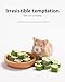 Niteangel Hamster Snack & Treats Toy - Small Animal Natural Treat for Dwarf Syrian Robo Hamsters Gerbils Mice Degus or Other Small-Sized Pets (Freeze-Dried Okra - 0.2oz (5.5g))