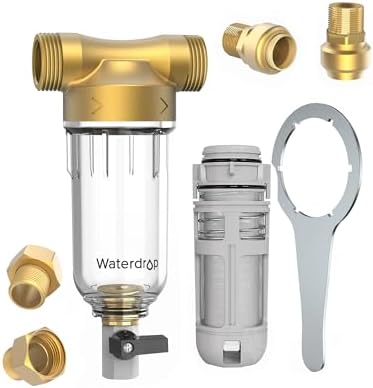 Backwash Spin Down Sediment Filter System