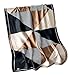 Acotavie Scarfs for Women Fashion Scarves Long Floral Pattern Scarf Headscarf Lightweight Sunscreen Shawls (Black Brown)