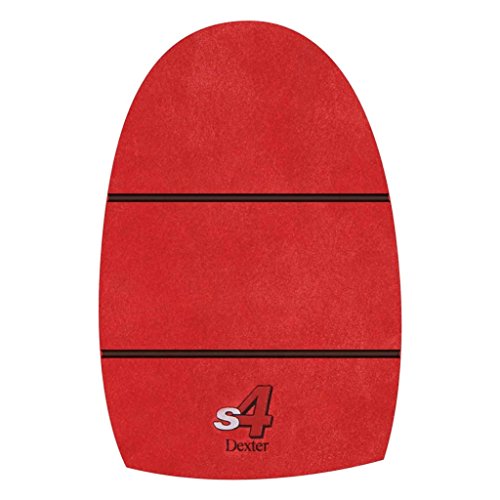 Dexter The 9- S4 Red Leather Short Slide Sole (Medium Mens Sizes 9-10.5)