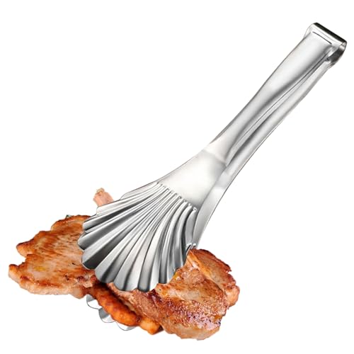 Pungs de cocina de acero inoxidable - Tanga de cocción con bloqueo, herramienta de cocina versátil | Tanga de mango fácil de usar para lavadoras de una sola pieza, pinzas de acero inoxidable