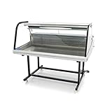 Maxima Gastro Kühlvitrine - 255 l - 125 cm - mit Ständer