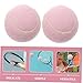Kisangel 6pcs Tennis for Girls Rubber Training for Beginners for Youth Practice and Playtime Activities