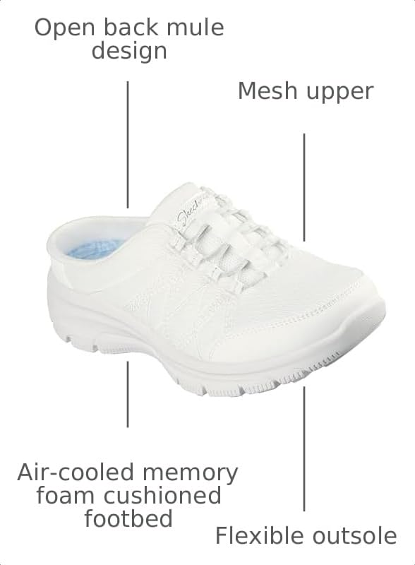Image of Skechers Women's Easy Going - My Pace | Modern Comfort Casual, Relaxed Fit, Air-Cooled Memory Foam, Machine Washable, Vegan