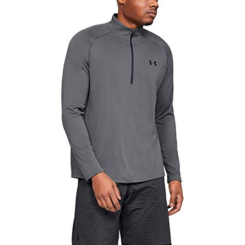 Image of Under Armour Men's UA Tech Zip Long Sleeve LG Gray