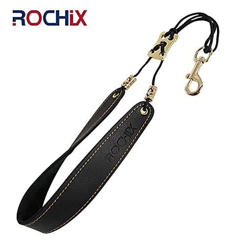 image for ROCHIX 1890 Saxophone Sax Black Neck Strap for Baritone Alto Tenor Sop