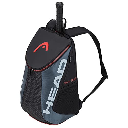 Top 5 Tennis Backpacks For Men: Your Best Gear 2 HEAD Tour Team Tennis Backpack 2 Racquet Carrying Bag w/Padded Shoulder Straps & Shoe Compartment - Black/Grey.