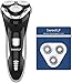 Price comparison product image SweetLF Electric Shavers Men Wet and Dry Waterproof Electric Razor Cordless 3D Rechargeable Rotary Shaver Razor for Men with Pop-up Trimmer and Shaver Net Replacement