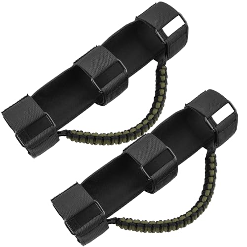 ROMASO 2 Pack UTV Grab Handles for 1.5-2 inch Bars- Roll