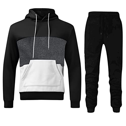 Manteau de sport en polaire pour homme gris foncé taille M