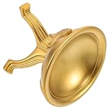 Toyvian Altarschale aus Metall Goldfarben Kleine Opferschale für Gebete und Meditation Dekorative Gebetsschale für Religiöse Zeremonien und Festliche Anlässe