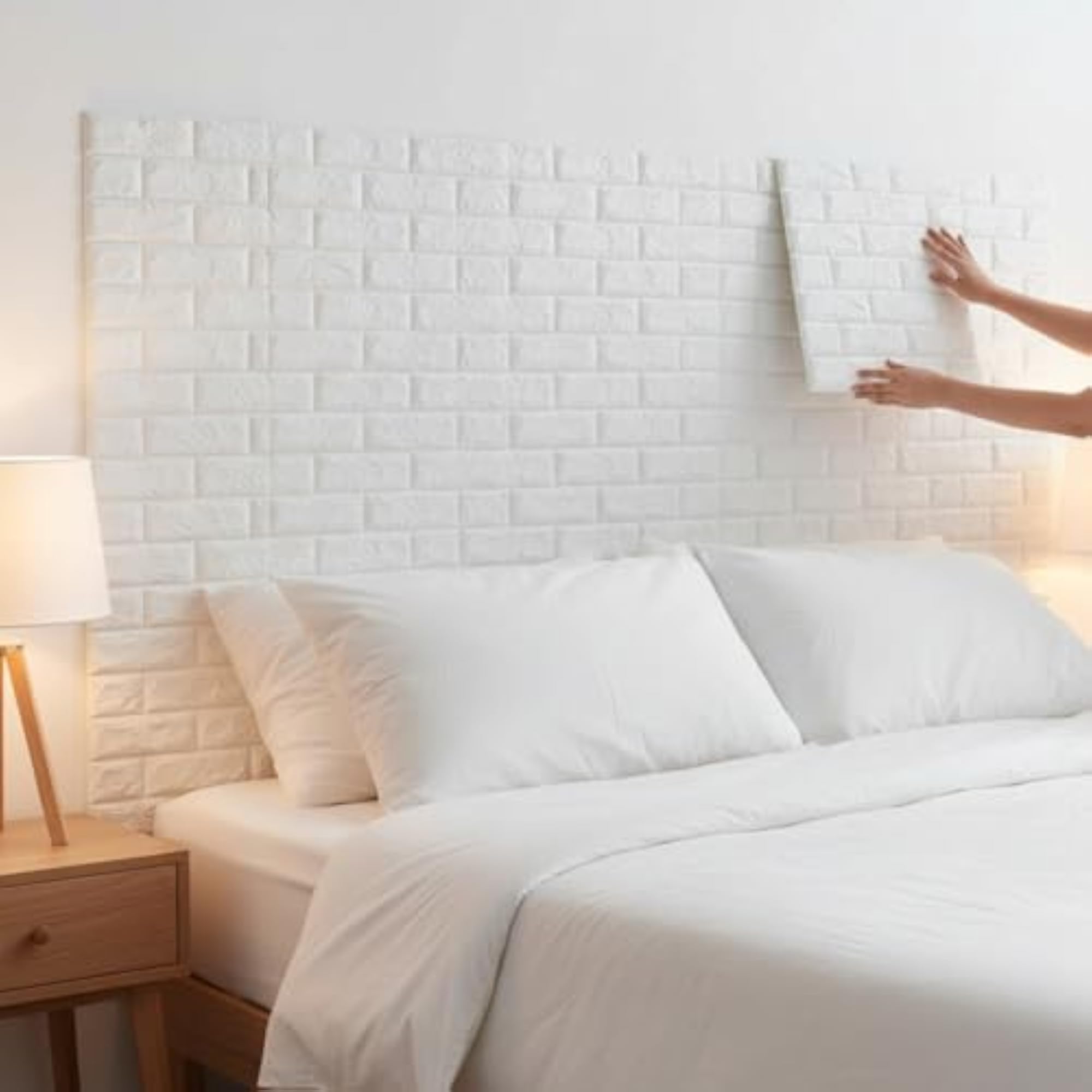 3D Brick Wallpaper PE Foam Self Adhesive Wall Stickers