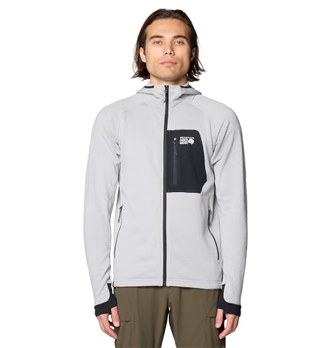 Mountain Hardwear Men's Polartec Power Grid Full Zip Hoody