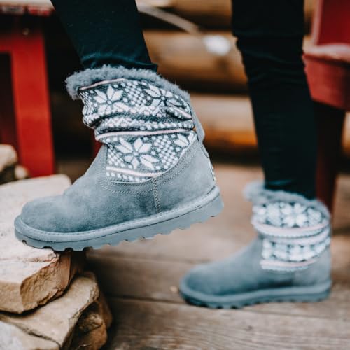 BEARPAW Virginia Youth Multiple Colors | Youth's Boot Classic Suede | Youth's Slip On Boot | Comfortable Winter Boot4