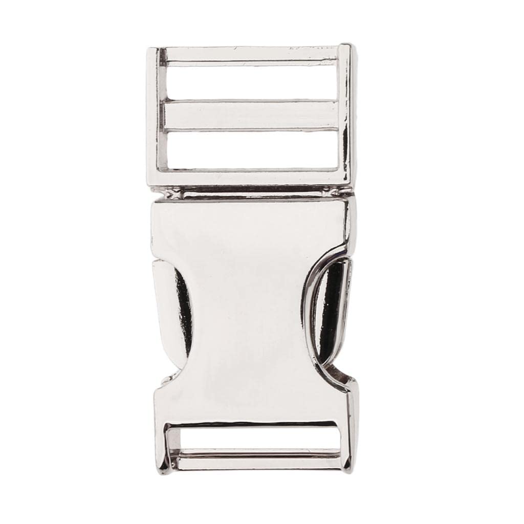the style sutra Metal Bag Webbing Belt Buckle Clip Clasp Inner diameter 19mm Silver | Clothing Shoes & Accessories-picture-39