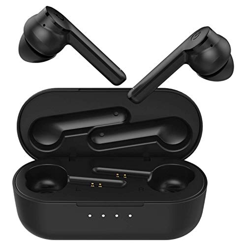Hiditec | Vesta | Auriculares Bluetooth 5.0 | con Modo Gaming | Resistente al Agua | Cascos sin Cables | Batera 24h | Estreo in-Ear | Alcance hasta 20 Metros | Compatible con iPhone y Android