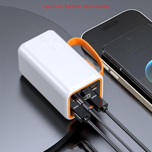 Power Bank portátil para 4 baterías 21700 con pantalla LCD miniatura 2
