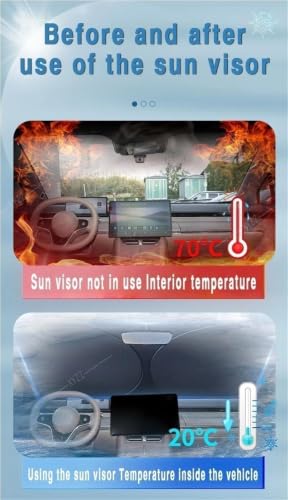 Pare-brise soleil isolation pour Peugeot 2008 2019-2025 réflecteur