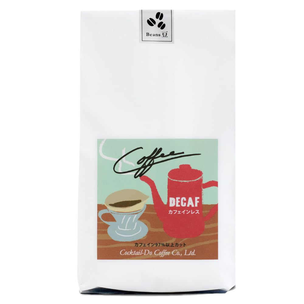 コクテール堂 コーヒー豆 カフェインレスコーヒー豆 150g 深煎り