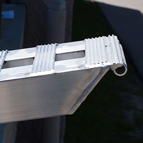 120" X 16" Heavy Duty Equipment Loading Ramps 10,000 Lb Capacity Pin-On #TOP2