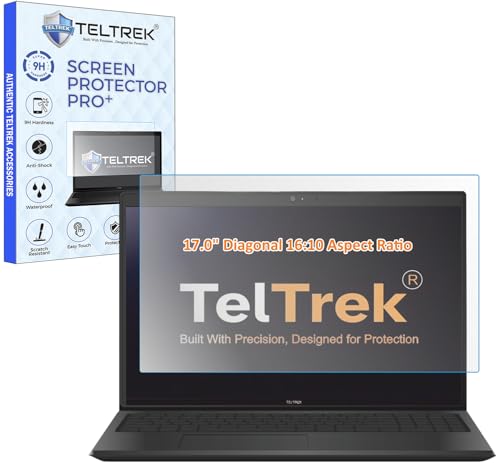 Image of ScreenGuard Compatible With Laptops With 17.0 inch Inch Diagonal with 16:10 Aspect Ratio Display 9H Hardness Screen Protector Not a Tempered Glass, Screenguard Size : 366 mm X 229 mm