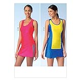 KWIK-SEW PATTERNS K4113 Misses' Tops & Skorts, All Sizes in One Envelope (XS - XL)