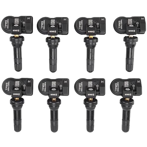 Capteur de Pression des Pneus Universel et Modifiable TPMS Double Fréquence Programmable 8 Pièces