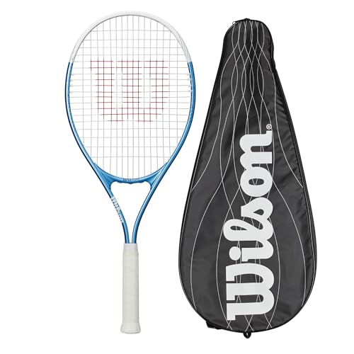Wilson Ultra Power 112 XL Tennisschläger 2025 (Tennisschläger & Performance Cover, Griffgröße L3 (4 3/8 Zoll)