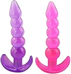 anale plug pour Femme Homme Femme PlUġ Anàlé Vîbrant Toy Silicone Debutant sans Fil,Petit Vībrọ-mạsșẹur Homme a-n-u-s Puissant Amàl Plug JV1