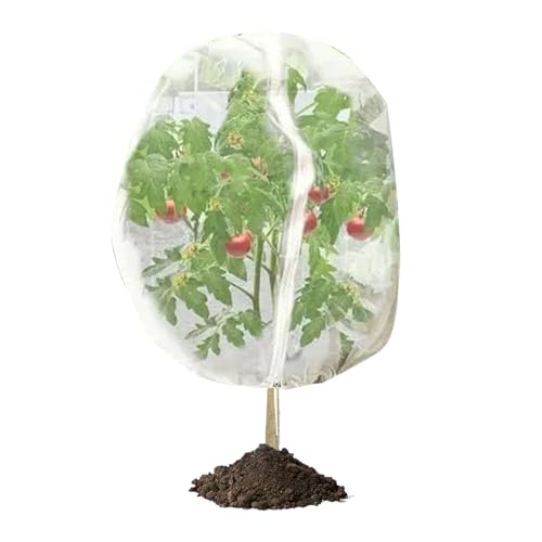 Red de árboles frutales con banda de tracto y cremallera | Red de protección de plantas para árboles arbustos verduras | Red de protección animal contra insectos aves para Garden Greenhouse