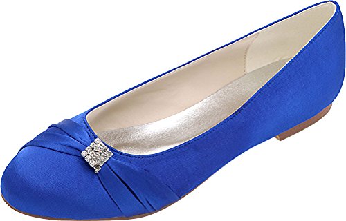 Chaussures plates à bout rond avec strass pour femme SHUTUP.DANCE