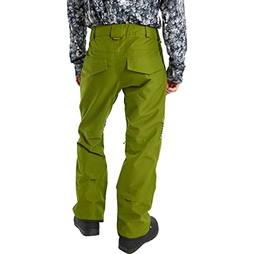 Burton Calça masculina lastro Gore-Tex 2L, verde-calda, grande