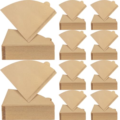 1000 Count Coffee Filters #2, Unbleached Cone Coffee Filters 2, Disposable Natural Paper Filters...