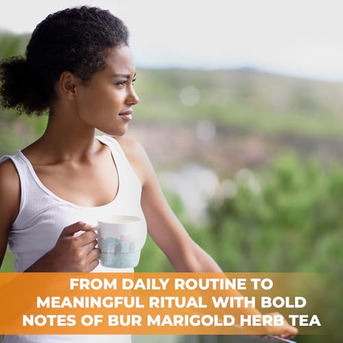 Image of 30 Bags Dried Marigold Bur Marigold Herb Tea Marygold Tea (Bidens Tripartita L.) - 30 Count 2 g Bags 100% Chereda Bur-Marigold Canamo Acuatico