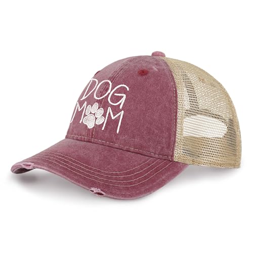 Image of CHOK.LIDS Washed Trucker Hat Unstructured Distressed Pigment Dyed Cap