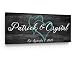 Family Established Wood Sign Personalized Wedding or Anniversary Gift