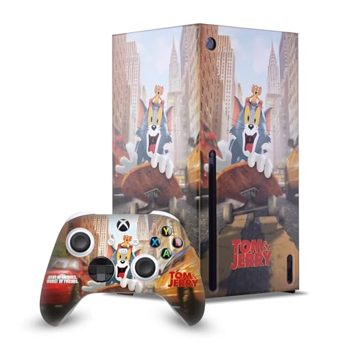 Skin Xbox Series X Tom and Jerry - Autocollant manette et console