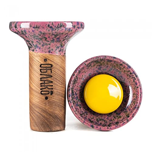 Oblako Flow Yellow on Granit - Shisha Tonkopf für Wasserpfeifen, edles Design & hochwertige Verarbeitung, Shishakopf für…