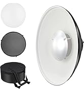Amazon | SOONPHO 42cm オパライト ビューティーディッシュ ストロボ