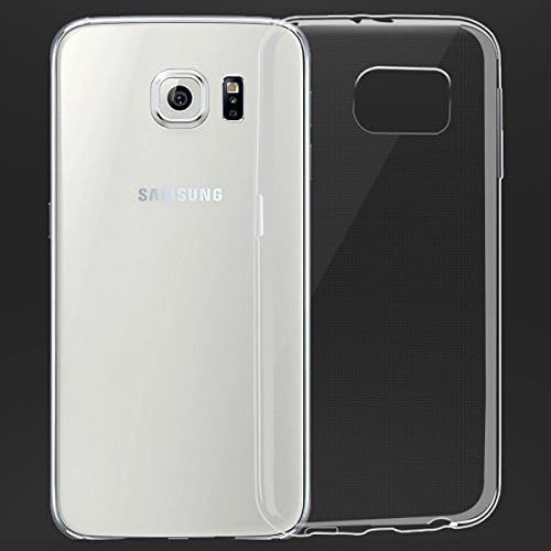 Samsung Galaxy S6 Edge Silicone Gel Case Case - Transparent Clear Soft Gel TPU Silicone Case Cover for Your Samsung Galaxy S6 Edge - TPU Cover Samsung Galaxy S6 Edge - by HASHTAG DESIGN®