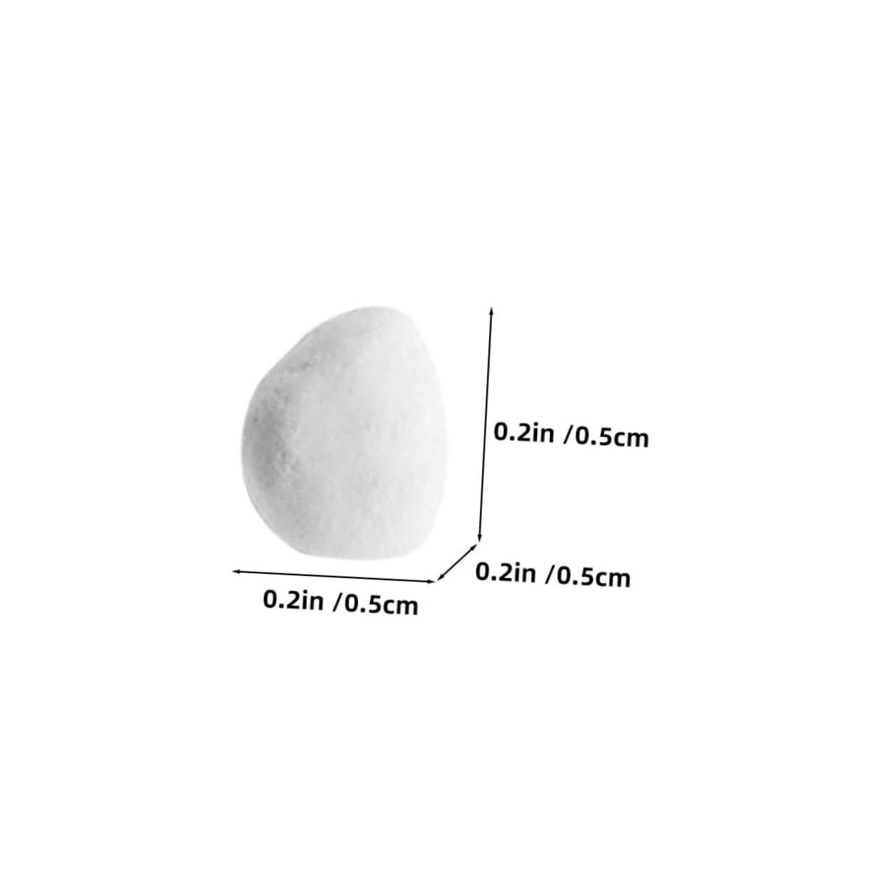 UPKOCH Aquarium Air Stone Decorative Gravel for Fish Tank Stone Decor for Planters Landscape