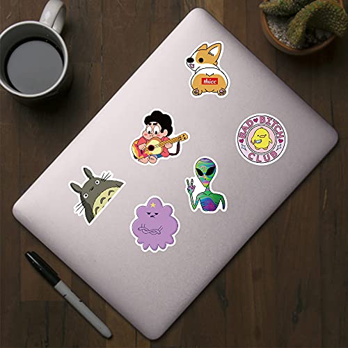image for Vopee 301 Packs Cool Stickers Decals for Laptop ，Fashion Random Stic